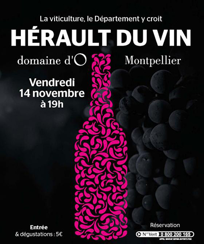 Hérault du Vin - Vendredi 14 novembre
