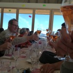 Déjeuner avec l'équipe des Caves Jacquot