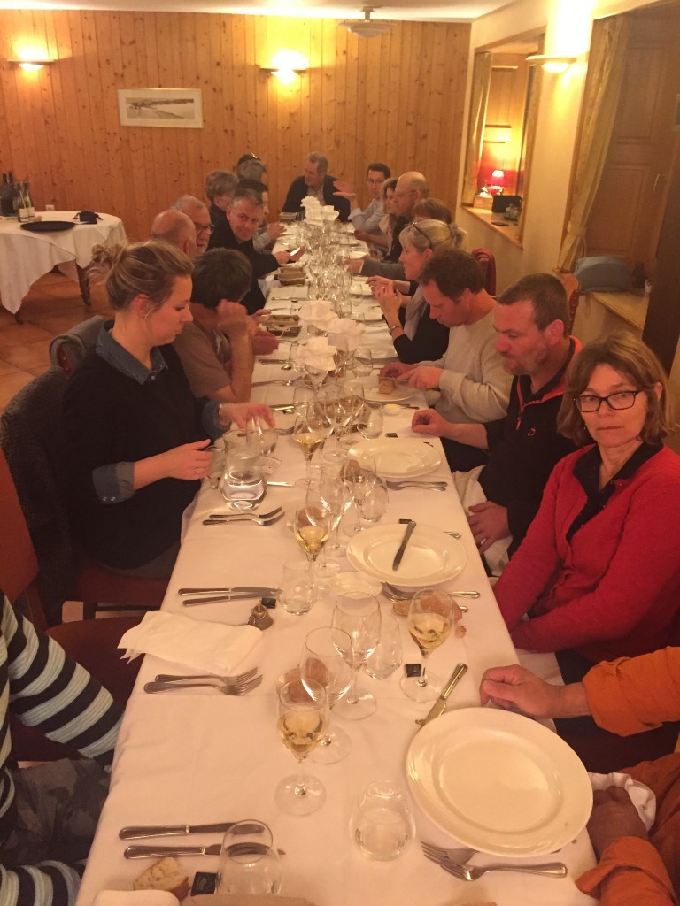 Dîner à l'Auberge du Coude