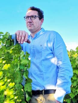 François associe vigneron au domaine de l'Arjolle