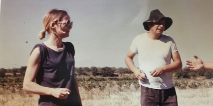 Prosper et Rolande (photo 1974)